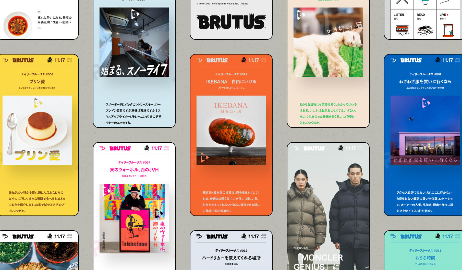 BRUTUS Web Renewal