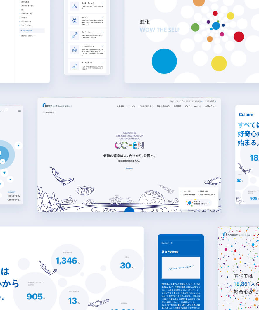 Recruit Corporate Site