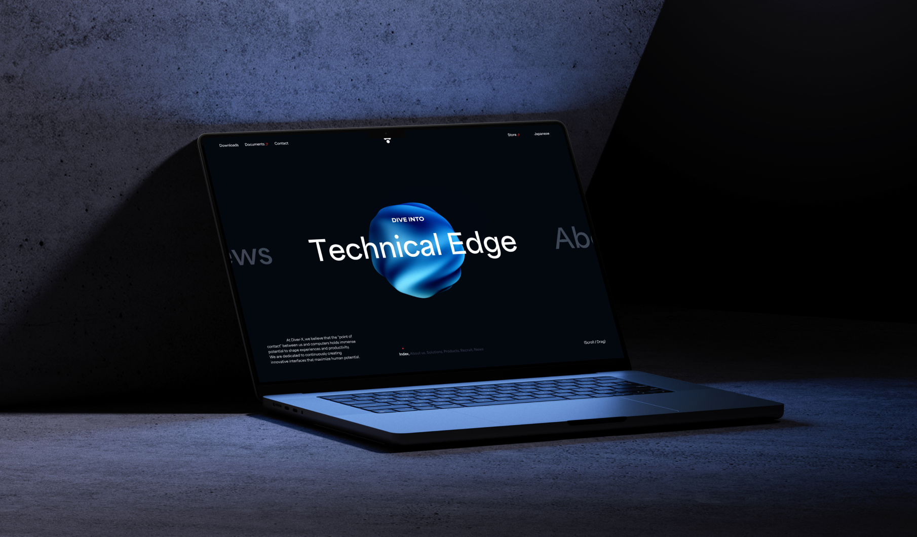 Diver-X Corporate Site